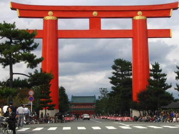 Heian-Jingu Torii Gate
