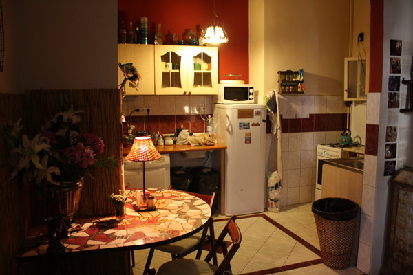 Homeade hostal kitchen