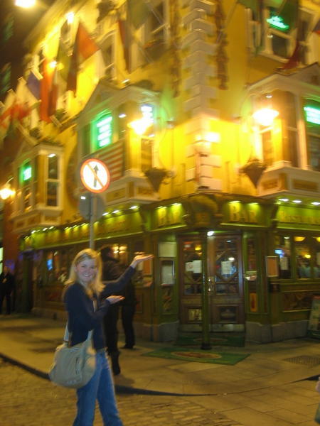 Gogarty's pub and Emily