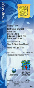Scotland v Australia 14/03/07
