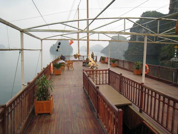 Deck view of the HaLong Ginger