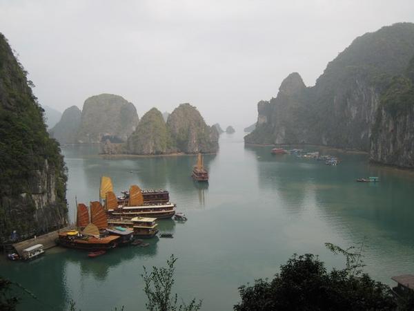Great view of HaLong from the Cave