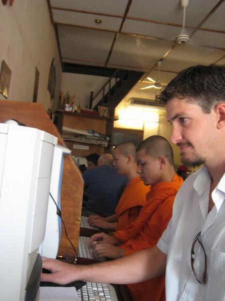Monks on the Internet