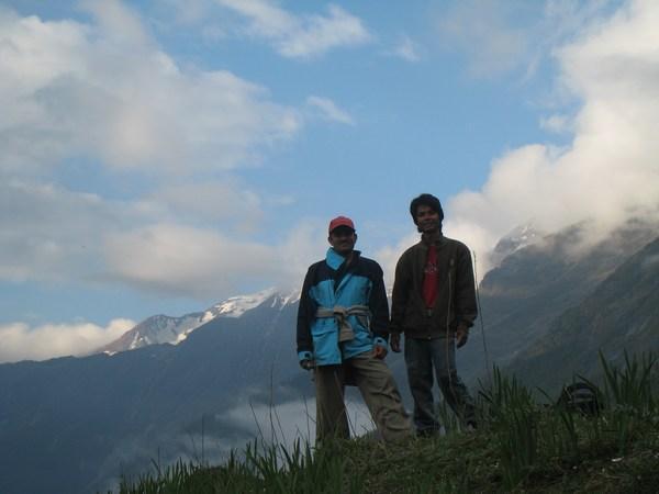 Thakur and Raj - Dhaulagiri Ice Fall