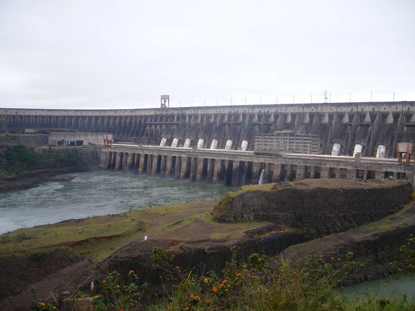 Other side of the dam