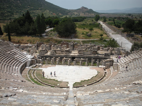 View from the theatre