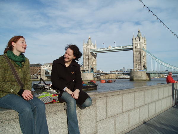 The Tower Bridge, George and I