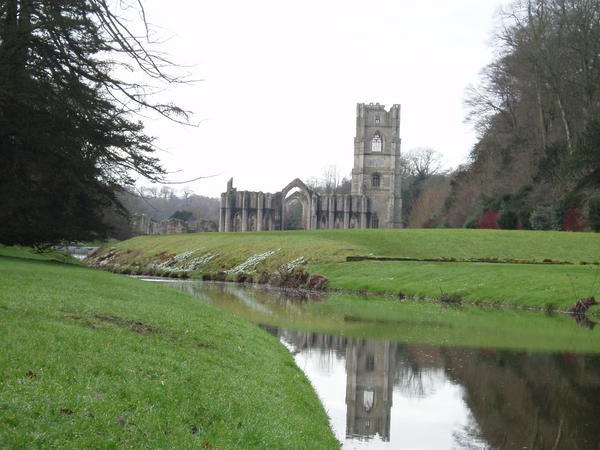 The abbey by the river