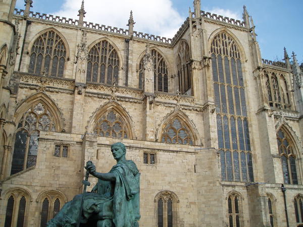 The York Minster with Constantine