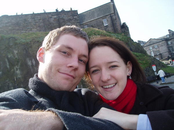Stu and I at the Castle
