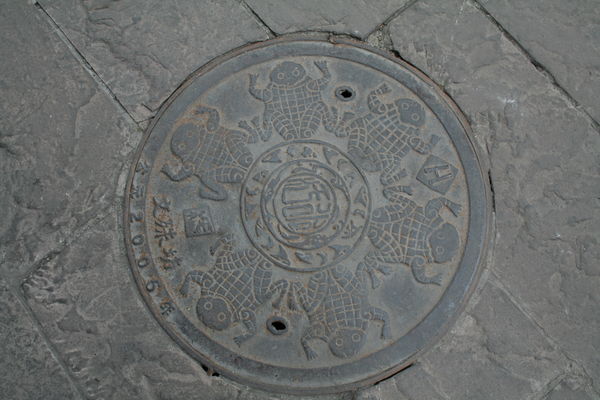 Cool sewer cover