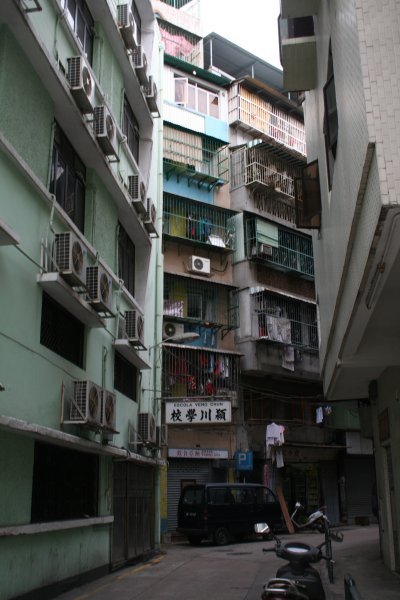 The streets of Macau