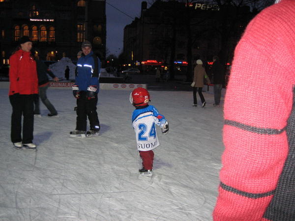 Skating in the Centre