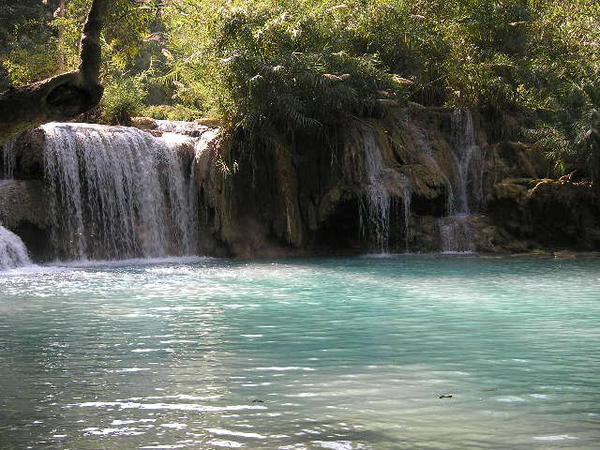 Turquoise blue swimming holes