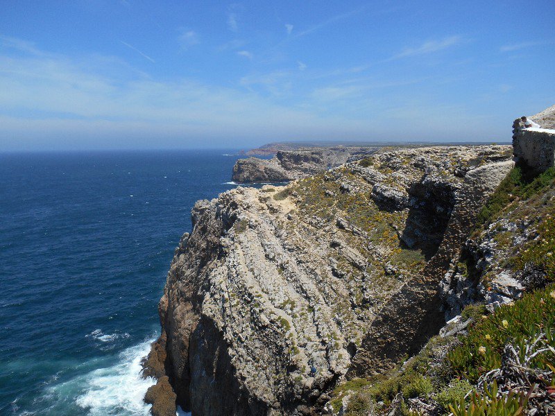 Cliffs at Cabo de St. Vincent