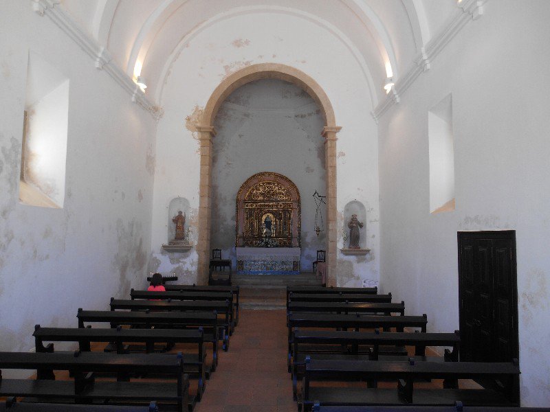 Inside Cathedral at Ponte de Sagres