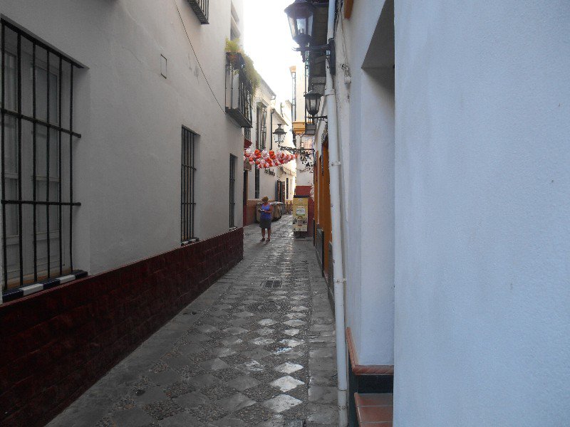Narrow streets of Seville