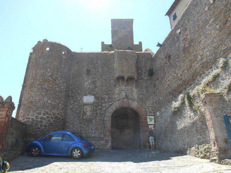 Ancient City Wall in Castiglione della Pescaia