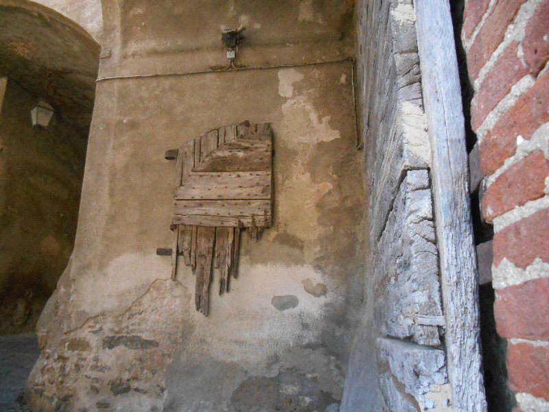 Part of the original door