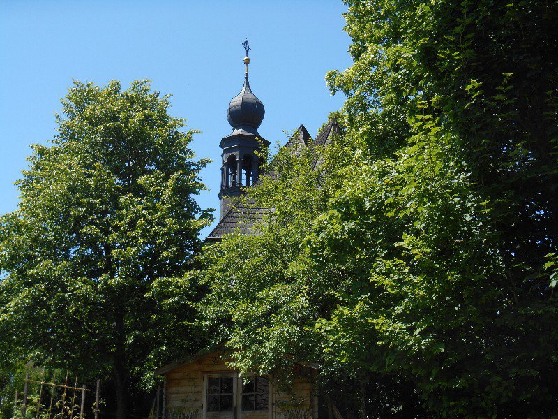 Steeple of old church