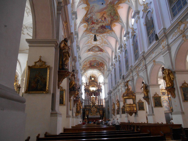 Inside St. Peter's Church