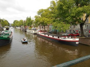 One of the Amsterdam canals