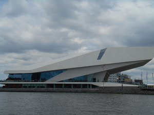 Interesting architecture in Amsterdam
