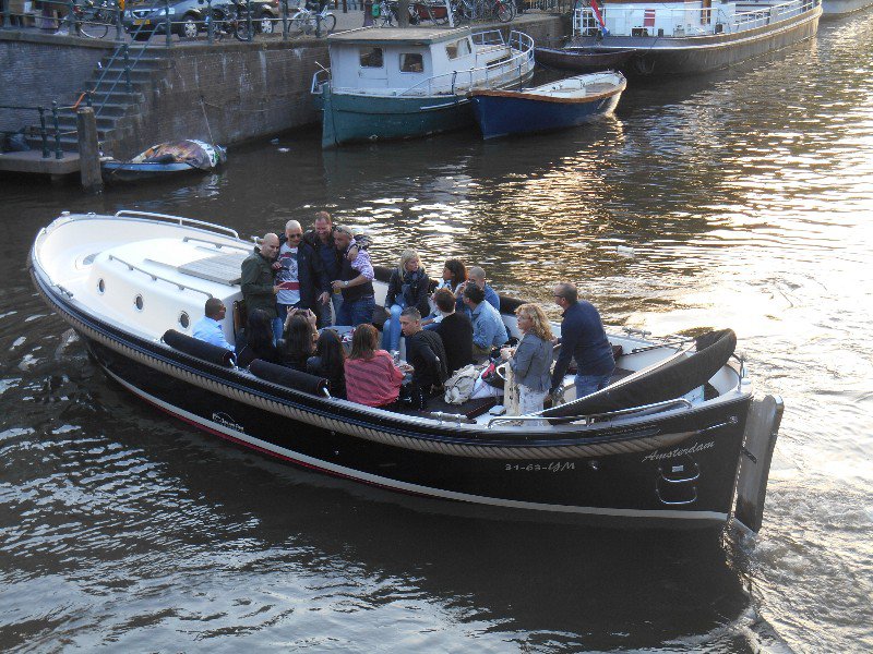 Parties held on boats while floating the canals