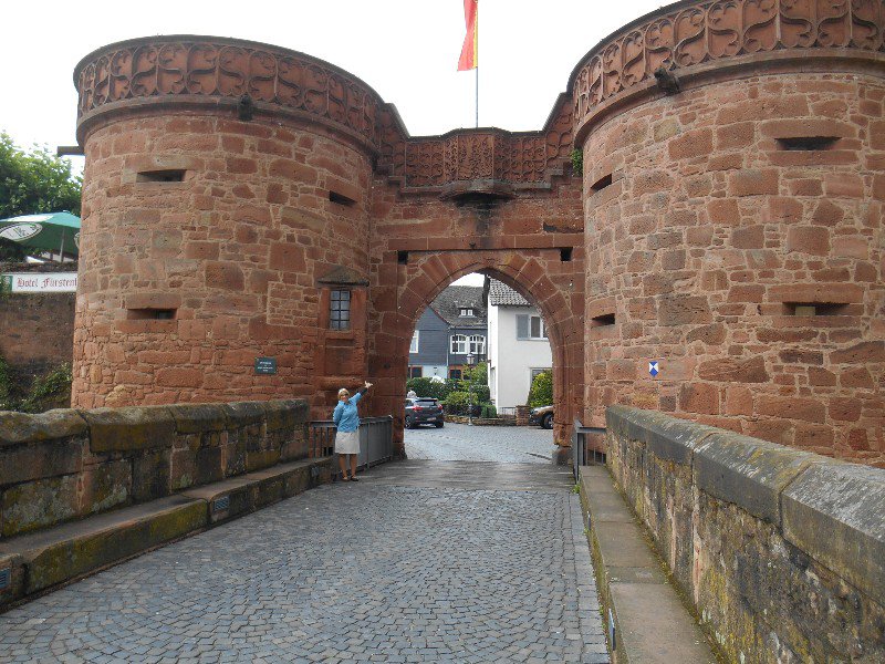 The entry into the walled city