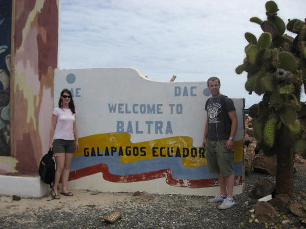 Arriving in the Galapagos Islands!