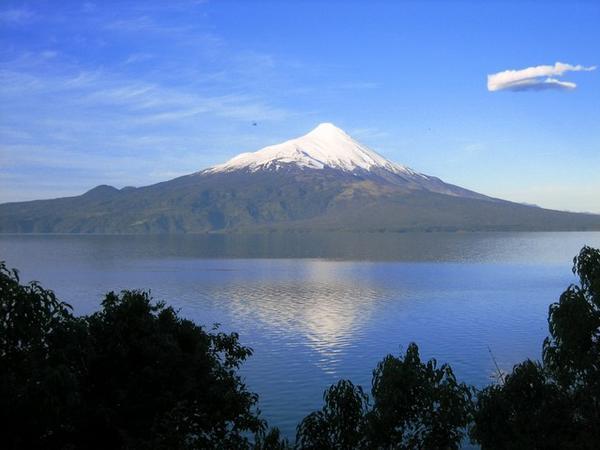 Volcan Osorno near sunset