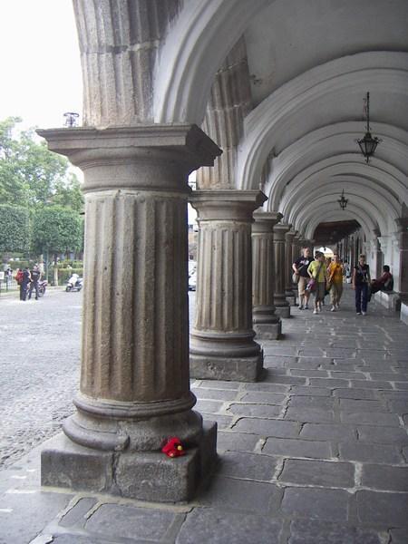 Antigua portico