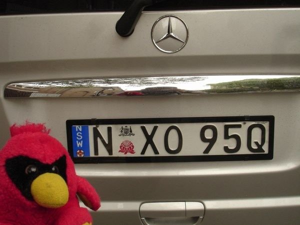 NSW License Plate