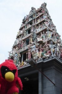 Gopuran gate of Sri Mariamman Temple