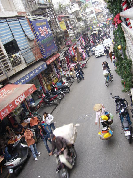 Hanoi Old Quarter Street Scene