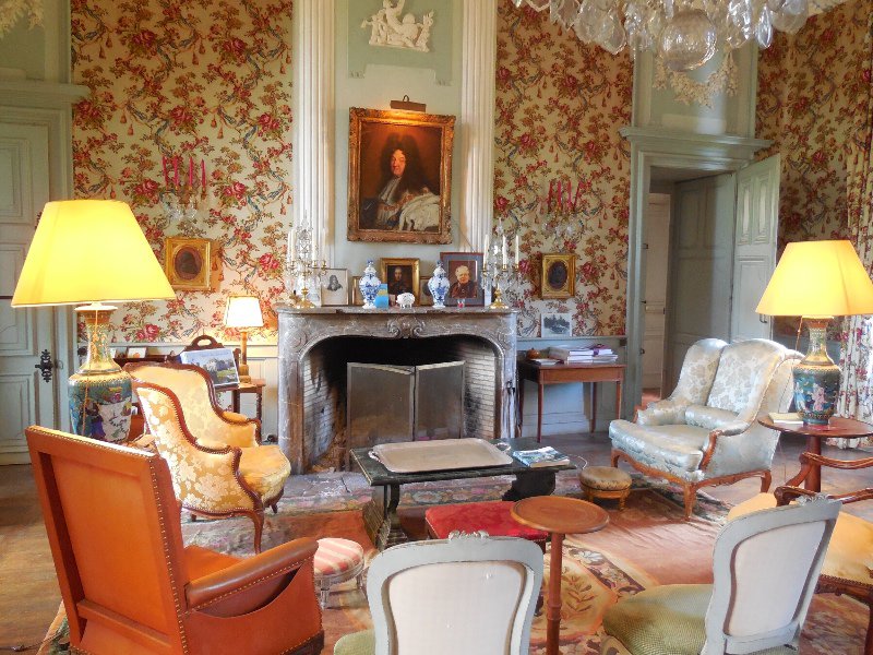 Drawing room of Chateau
