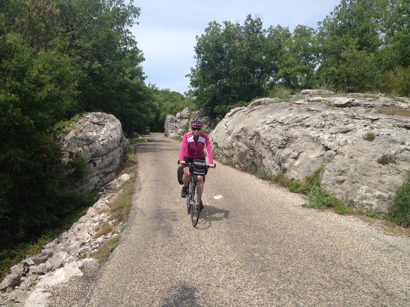 On the limestone road 
