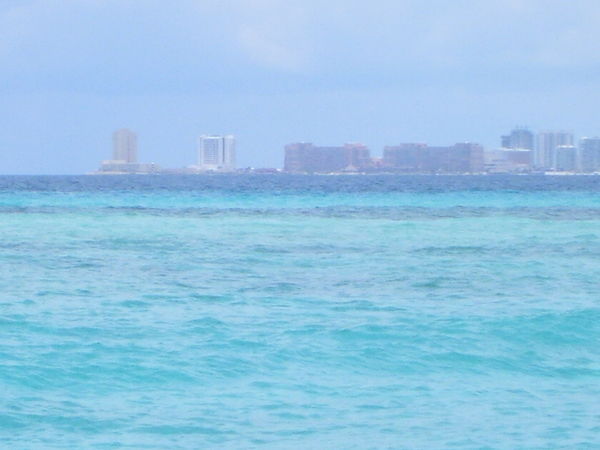 Yes, we can see Cancun!