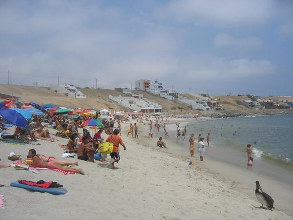 Beach near Lima Peru