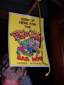 Australia Day Frog and Toad Bar Hop