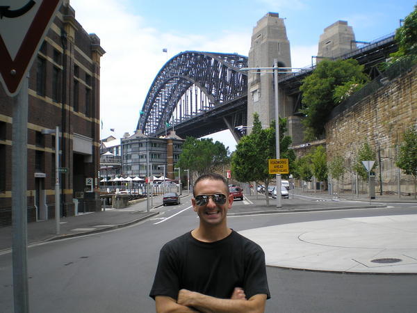 Me and the Sydney Harbor Bridge