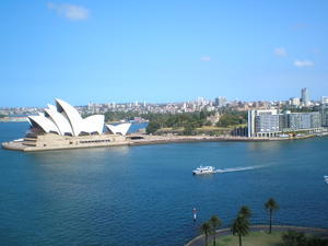 Opera House from Sydney Harbor Bridge