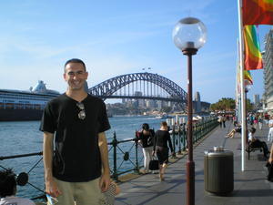 Me and the Bridge from Circular Quay
