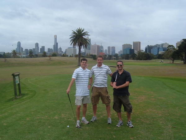 Golfing in Melbourne