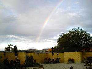 Rainbow over Nelson