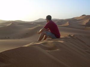 Pondering life in the Sahara Desert