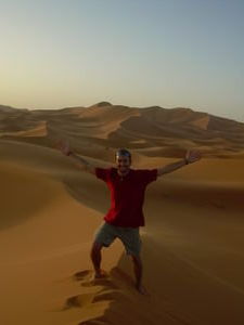 Just me and the Sahara!
