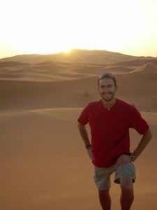 Sunrise in the Sahara