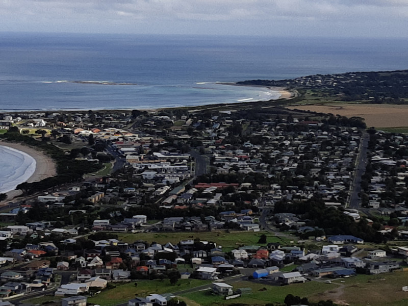 View of Apollo Bay from Marriners Lookout