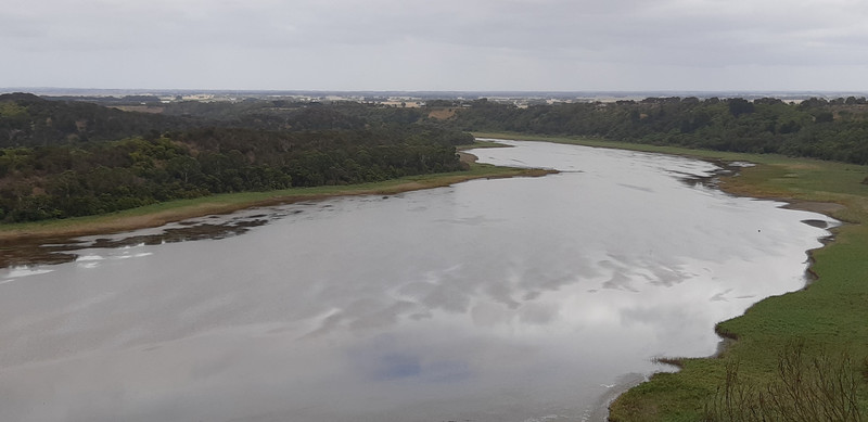 Overlook of Tower Hill lake